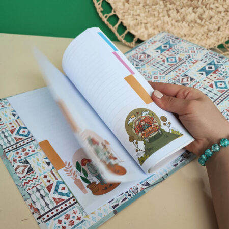 برگه کلاسور A4 حاشیه دار